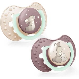 LOVI NIGHT&DAY Girl suzetă 0-3 m 2 buc-ro