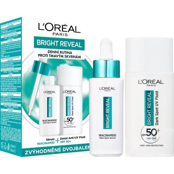 L’Oréal Paris Bright Reveal pentru balansarea zonelor cu pete pigmentare ambalaj economic-ro