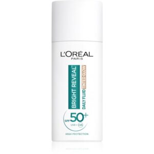 L’Oréal Paris Bright Reveal tonic fluid iluminator impotriva petelor intunecate SPF 50+ 50 ml-ro