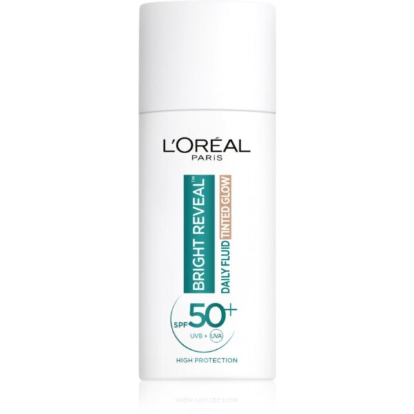 L’Oréal Paris Bright Reveal tonic fluid iluminator impotriva petelor intunecate SPF 50+ 50 ml-ro