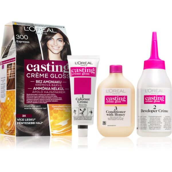 L’Oréal Paris Casting Creme Gloss culoare par culoare 300 Espresso 1 buc-Țena