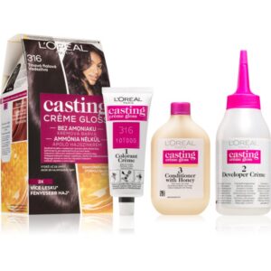 L’Oréal Paris Casting Creme Gloss culoare par culoare 316 Plum 1 buc-Țena