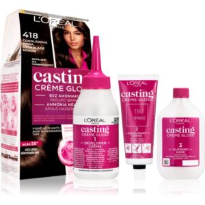 L’Oréal Paris Casting Creme Gloss culoare par culoare 418 Choco Mocha 1 buc-ro