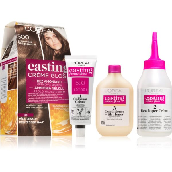 L’Oréal Paris Casting Creme Gloss culoare par culoare 500 Maroon 1 buc-Țena