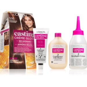L’Oréal Paris Casting Creme Gloss culoare par culoare 535 Chocolate 1 buc-Țena