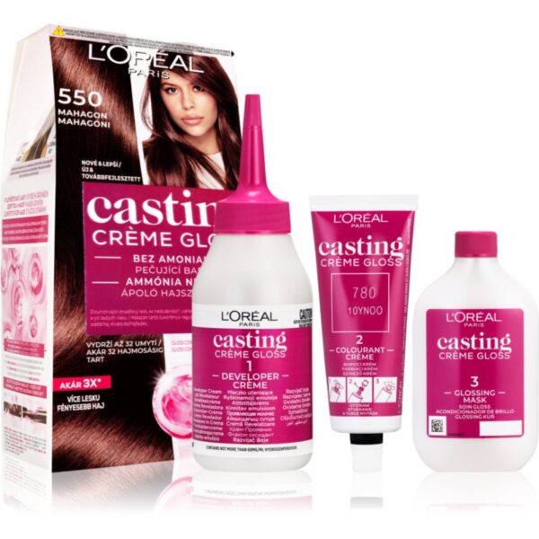 L’Oréal Paris Casting Creme Gloss culoare par culoare 550 Mahagon 1 buc-ro