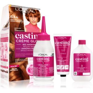 L’Oréal Paris Casting Creme Gloss culoare par culoare 634 Miel Marron 1 buc-ro