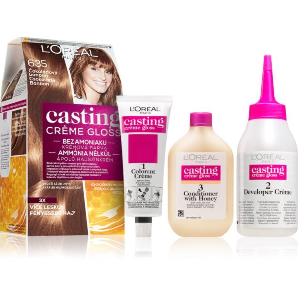 L’Oréal Paris Casting Creme Gloss culoare par culoare 635 Chocolate Candy 1 buc-ro
