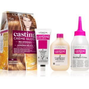 L’Oréal Paris Casting Creme Gloss culoare par culoare 734 Golden Honey-ro