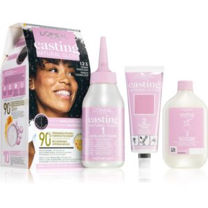 L’Oréal Paris Casting Creme Natural Gloss vopsea de păr semipermanentă culoare 123 BLACK GANACHE-ro