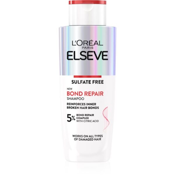 L’Oréal Paris Elseve Bond Repair sampon pentru regenerare pentru par deteriorat 200 ml-Țena