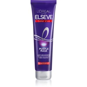 L’Oréal Paris Elseve Color-Vive Purple masca hranitoare pentru parul blond cu suvite 150 ml-Țena