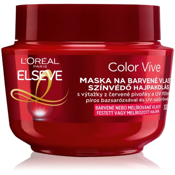 L’Oréal Paris Elseve Color-Vive masca pentru păr vopsit 300 ml-Țena