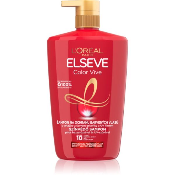 L’Oréal Paris Elseve Color-Vive șampon pentru păr vopsit 1000 ml-ro