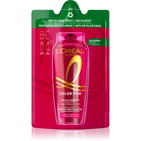L’Oréal Paris Elseve Color-Vive șampon rezervă 250 ml-ro