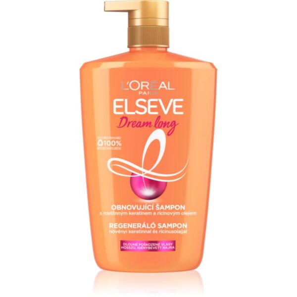 L’Oréal Paris Elseve Dream Long șampon regenerator cu pompa 1000 ml-ro