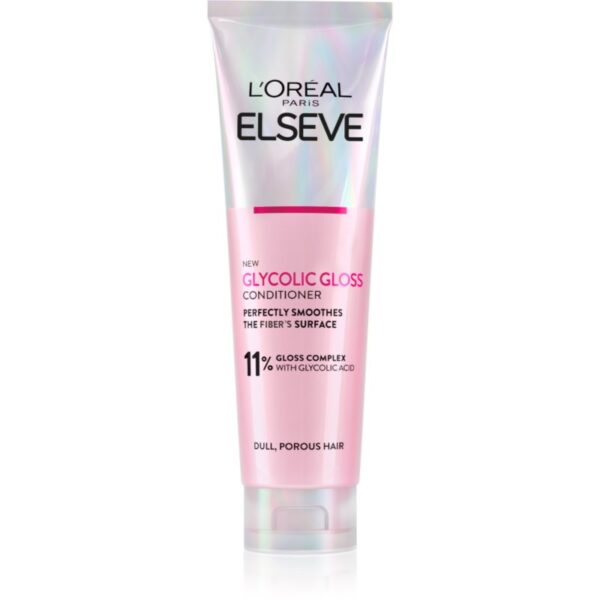 L’Oréal Paris Elseve Glycolic Gloss balsam de păr pentru un par stralucitor si catifelat 150 ml-Țena