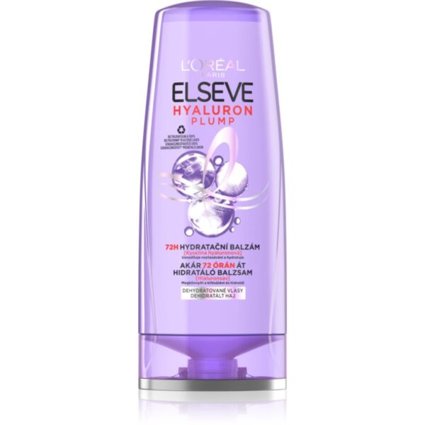 L’Oréal Paris Elseve Hyaluron Plump balsam hidratant cu acid hialuronic 200 ml-Țena