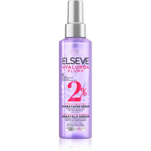 L’Oréal Paris Elseve Hyaluron Plump ser de păr cu acid hialuronic 150 ml-Țena