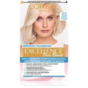 L’Oréal Paris Excellence Creme culoare par culoare 03 Ultra Light Ash Blonde 1 buc-ro