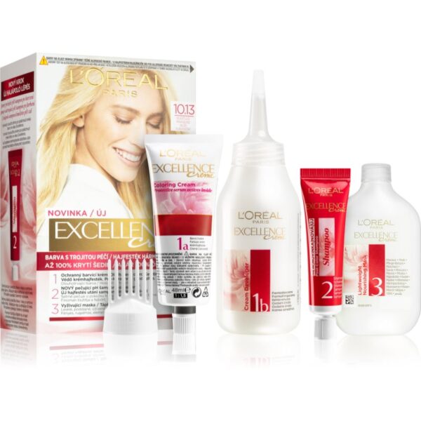 L’Oréal Paris Excellence Creme culoare par culoare 10.13 1 buc-ro
