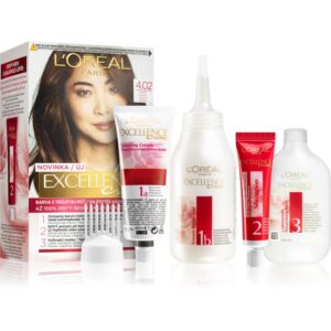 L’Oréal Paris Excellence Creme culoare par culoare 4.02 Natural Brown 1 buc-ro