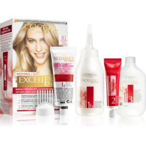 L’Oréal Paris Excellence Creme culoare par culoare 8.1 Ash Blonde 1 buc-Țena