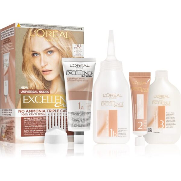 L’Oréal Paris Excellence Universal Nudes Culoare permanenta pentru par culoare 9U 1 buc-ro