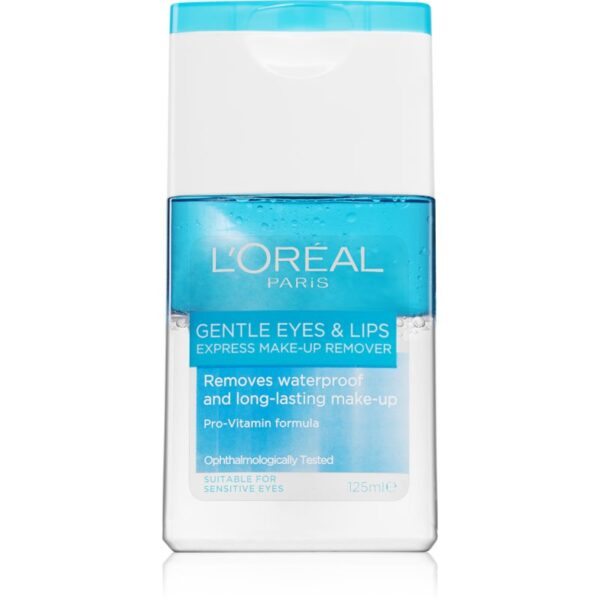 L’Oréal Paris Gentle demachiant pentru ochi si buze pentru piele sensibilă 125 ml-Țena