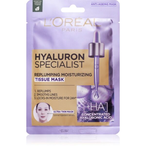 L’Oréal Paris Hyaluron Specialist masca pentru celule 28 g-ro