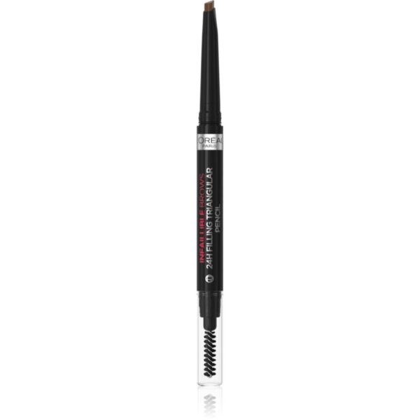L’Oréal Paris Infaillible 24h Filling Triangular Pencil creion sprâncene precise rezistent la apa culoare 05 Light Brunette 1 ml-ro