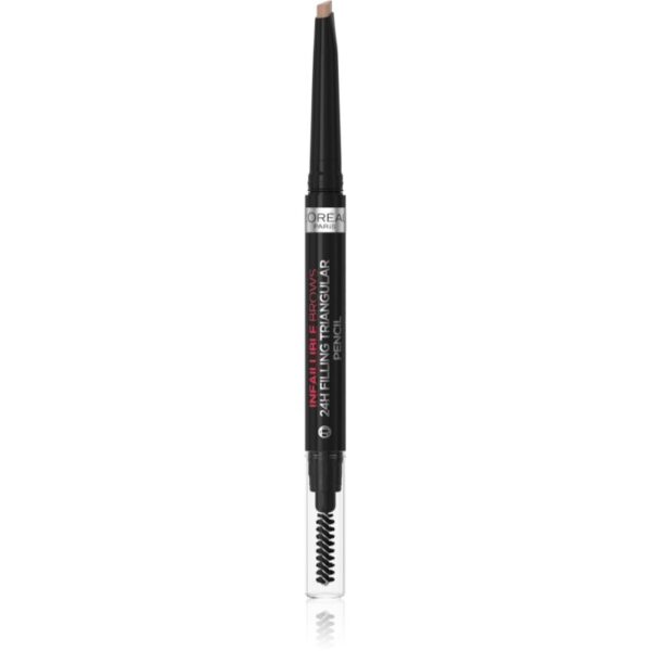 L’Oréal Paris Infaillible 24h Filling Triangular Pencil creion sprâncene precise rezistent la apa culoare Auburn 1 ml-ro