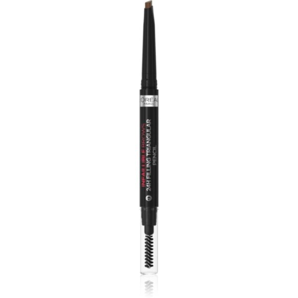 L’Oréal Paris Infaillible 24h Filling Triangular Pencil creion sprâncene precise rezistent la apa culoare Dark Blonde 1 ml-ro