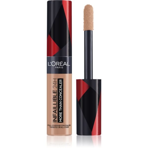 L’Oréal Paris Infaillible 24h More Than Concealer corector cu efect matifiant culoare 328 Linen 11 ml-Țena