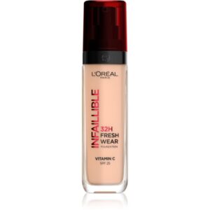 L’Oréal Paris Infaillible 32H Fresh Wear fard lichid de lunga durata culoare 145 Rose Beige 30 ml-ro