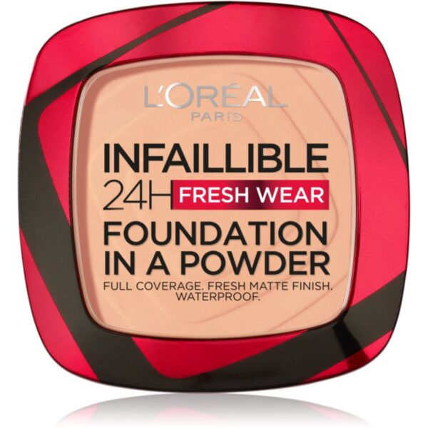 L’Oréal Paris Infaillible Fresh Wear 24h pudra machiaj culoare 200 9 g-ro