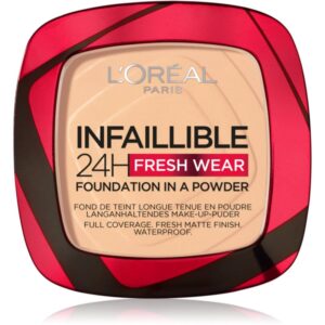 L’Oréal Paris Infaillible Fresh Wear 24h pudra machiaj culoare 40 Cashmere 9 g-ro