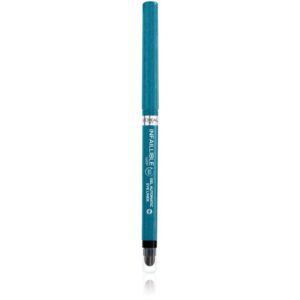L’Oréal Paris Infaillible Grip 36h Gel Automatic Liner gel pentru linia ochilor cu aplicator culoare 07 Turquoise Faux Fur 0