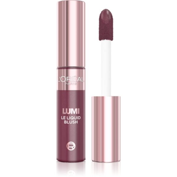 L’Oréal Paris Lumi Glowy Blush fard de obraz lichid culoare 645 Cool Berry 11 ml-Țena