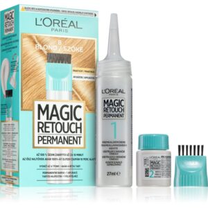L’Oréal Paris Magic Retouch Permanent culoare de uniformizare pentru rădăcini cu aplicator culoare 8 BLOND-ro