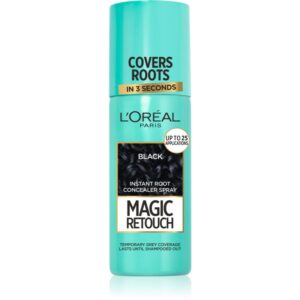 L’Oréal Paris Magic Retouch spray instant pentru camuflarea rădăcinilor crescute culoare Black 75 ml-ro