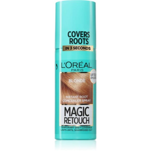L’Oréal Paris Magic Retouch spray instant pentru camuflarea rădăcinilor crescute culoare Blonde 75 ml-Țena