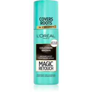 L’Oréal Paris Magic Retouch spray instant pentru camuflarea rădăcinilor crescute culoare Cold Dark Brown 75 ml-Țena