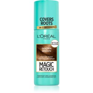 L’Oréal Paris Magic Retouch spray instant pentru camuflarea rădăcinilor crescute culoare Golden Brown 75 ml-Țena