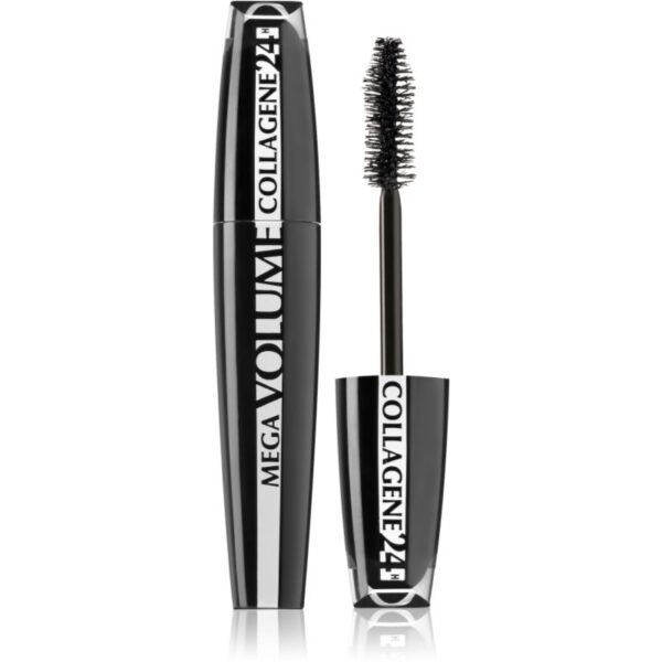 L’Oréal Paris Mega Volume Collagene 24h mascara cu efect de volum culoare Extra Black 9 ml-Țena
