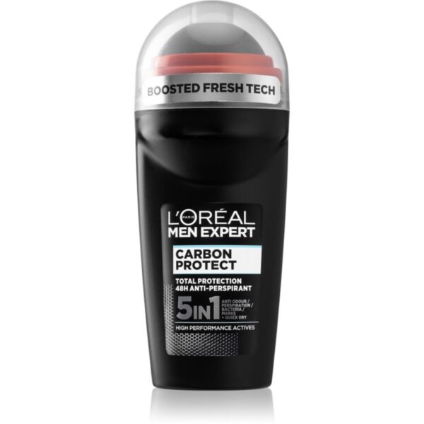 L’Oréal Paris Men Expert Carbon Protect antiperspirant roll-on 50 ml-Țena