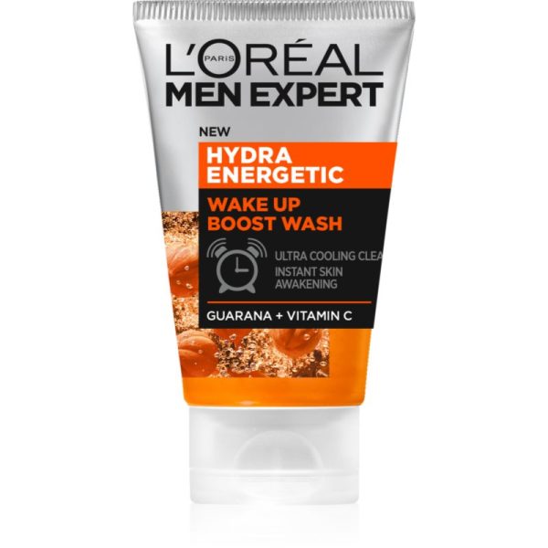 L’Oréal Paris Men Expert Hydra Energetic gel de curățare faciale pentru bărbați 100 ml-Țena