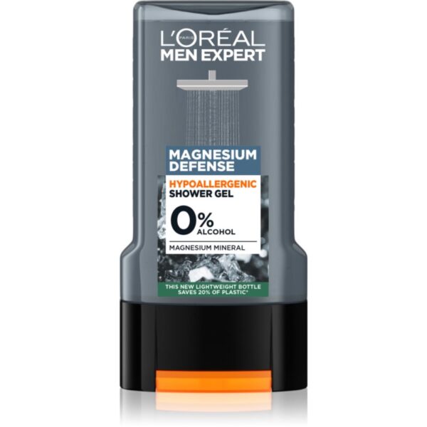 L’Oréal Paris Men Expert Magnesium Defence Gel de dus hipoalergenic. pentru barbati 300 ml-Țena
