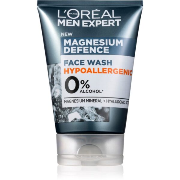 L’Oréal Paris Men Expert Magnesium Defence Gel facial de curatare pentru barbati 100 ml-Țena
