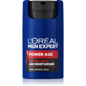 L’Oréal Paris Men Expert Power Age crema revitalizanta cu acid hialuronic pentru bărbați 50 ml-ro